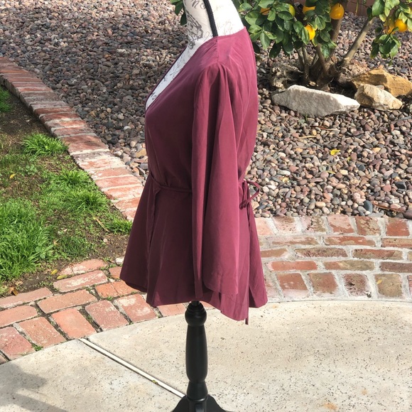 Free People wrap blouse - Picture 2 of 7